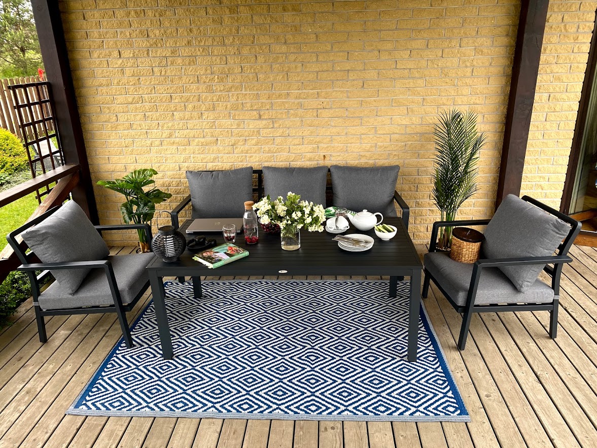 aluminum outdoor furniture for cafe, for bar, for terrace, for restaurant, for hotel
